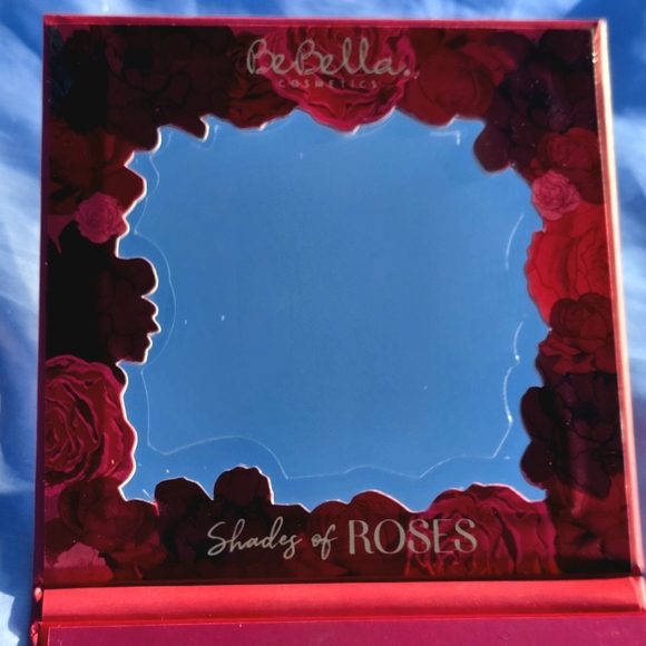 🟠 ☆ NWT ☆ BeBella "Shade of Roses" Eyeshadow Palette Red Purple White Go - Picture 4 of 7